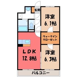 駅東公園前駅 徒歩4分 7階の物件間取画像